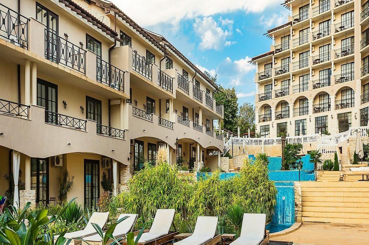 The Cliff Beach Apartments Obsor Exterior foto